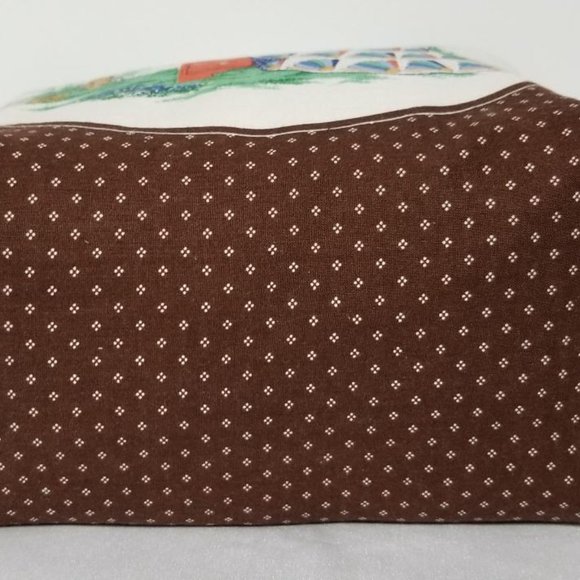 Handmade Brown Mini Tote Bag - Picture 3 of 4